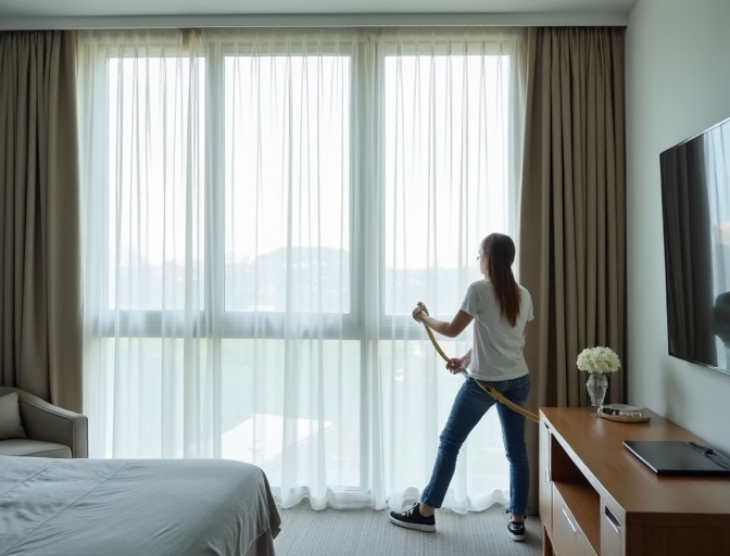 Logan Central Sheer Curtain Cleaning